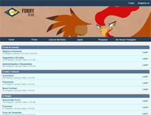 Tablet Screenshot of furrybrasil.com.br